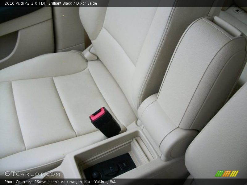 Brilliant Black / Luxor Beige 2010 Audi A3 2.0 TDI