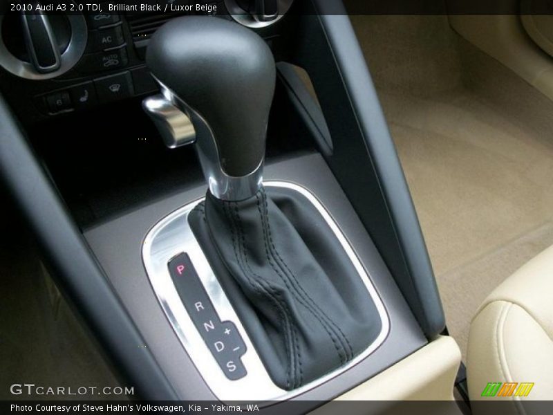  2010 A3 2.0 TDI 6 Speed S tronic Dual-Clutch Automatic Shifter