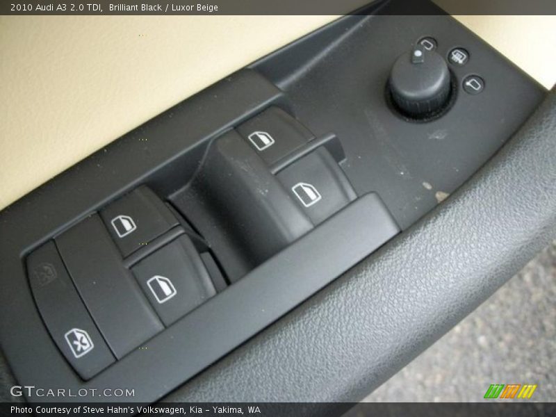 Controls of 2010 A3 2.0 TDI