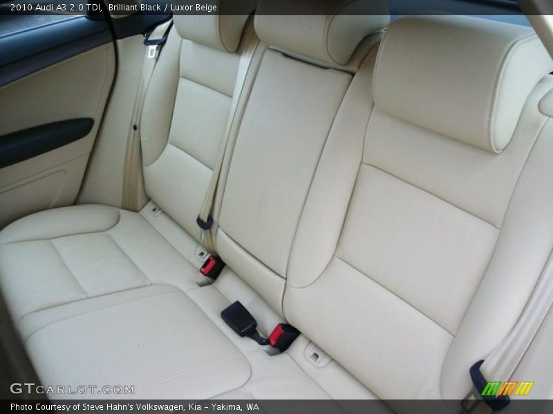  2010 A3 2.0 TDI Luxor Beige Interior