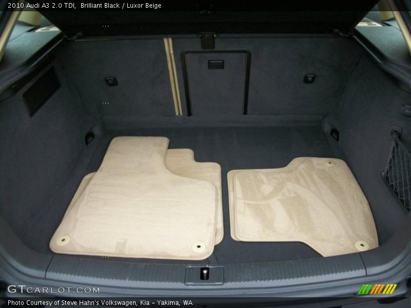 Brilliant Black / Luxor Beige 2010 Audi A3 2.0 TDI