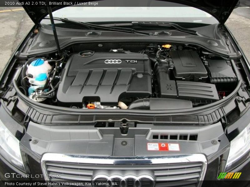  2010 A3 2.0 TDI Engine - 2.0 Liter TDI VTG Turbocharged DOHC 16-Valve Diesel 4 Cylinder