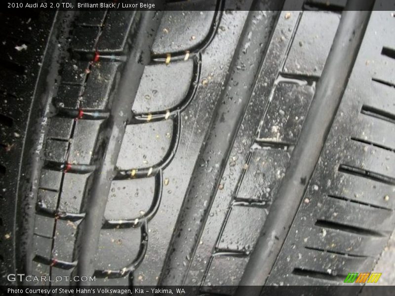 Brilliant Black / Luxor Beige 2010 Audi A3 2.0 TDI