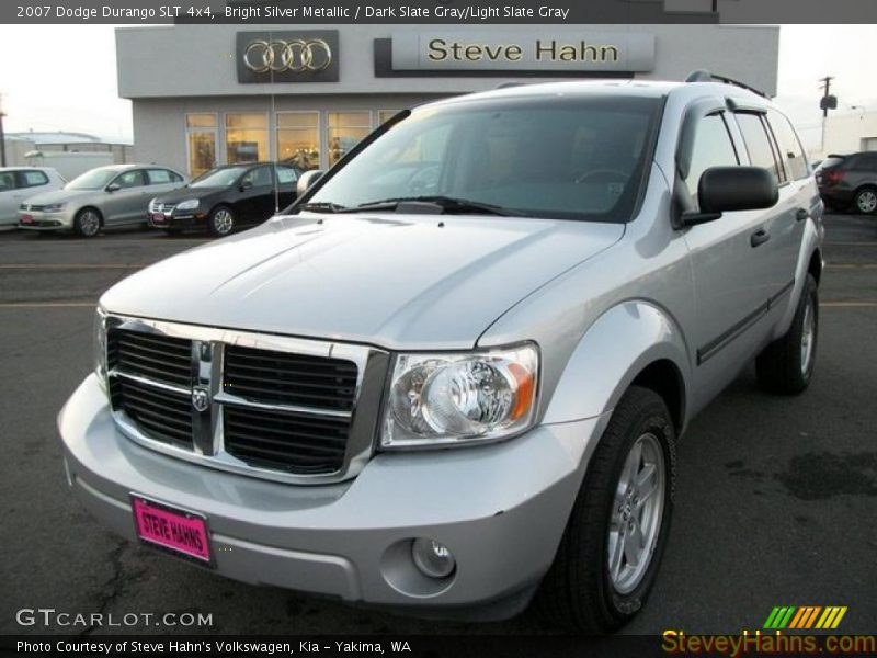 Bright Silver Metallic / Dark Slate Gray/Light Slate Gray 2007 Dodge Durango SLT 4x4