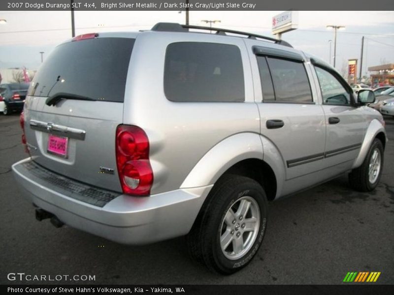 Bright Silver Metallic / Dark Slate Gray/Light Slate Gray 2007 Dodge Durango SLT 4x4