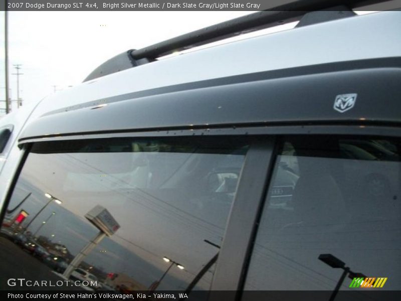 Bright Silver Metallic / Dark Slate Gray/Light Slate Gray 2007 Dodge Durango SLT 4x4
