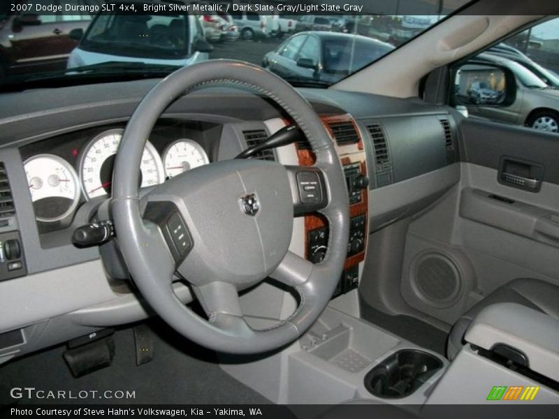 Bright Silver Metallic / Dark Slate Gray/Light Slate Gray 2007 Dodge Durango SLT 4x4