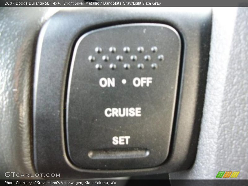 Bright Silver Metallic / Dark Slate Gray/Light Slate Gray 2007 Dodge Durango SLT 4x4