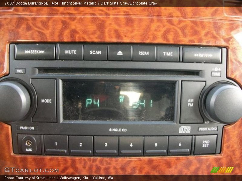 Bright Silver Metallic / Dark Slate Gray/Light Slate Gray 2007 Dodge Durango SLT 4x4