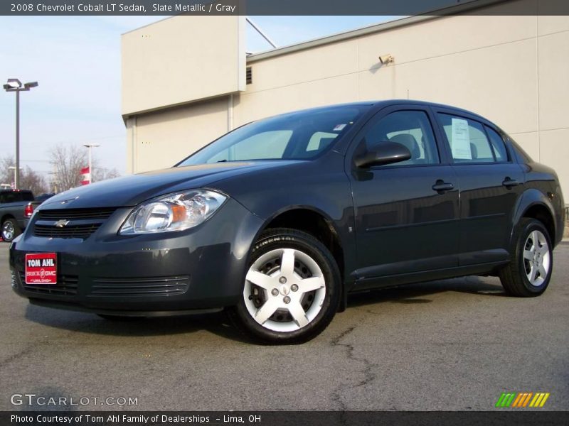 Slate Metallic / Gray 2008 Chevrolet Cobalt LT Sedan