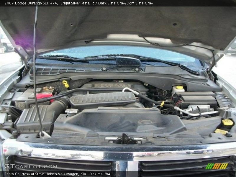 Bright Silver Metallic / Dark Slate Gray/Light Slate Gray 2007 Dodge Durango SLT 4x4