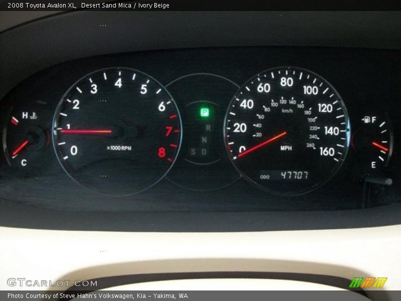 Desert Sand Mica / Ivory Beige 2008 Toyota Avalon XL