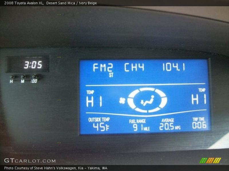 Desert Sand Mica / Ivory Beige 2008 Toyota Avalon XL
