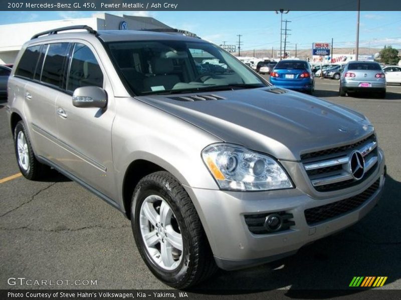 Pewter Metallic / Ash Grey 2007 Mercedes-Benz GL 450