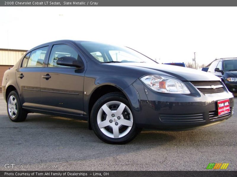 Slate Metallic / Gray 2008 Chevrolet Cobalt LT Sedan