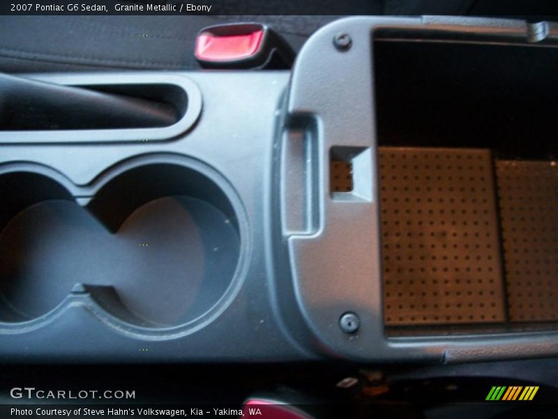 Granite Metallic / Ebony 2007 Pontiac G6 Sedan