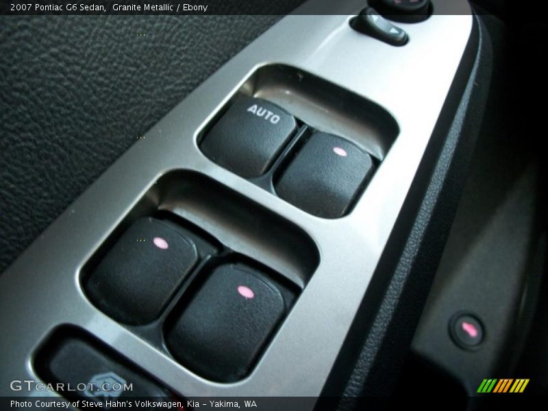 Granite Metallic / Ebony 2007 Pontiac G6 Sedan