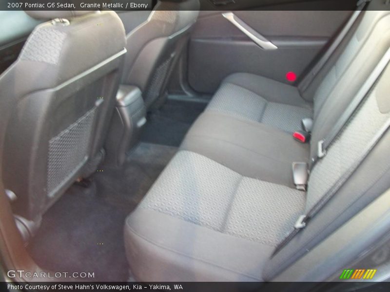 Granite Metallic / Ebony 2007 Pontiac G6 Sedan