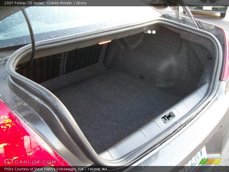 Granite Metallic / Ebony 2007 Pontiac G6 Sedan