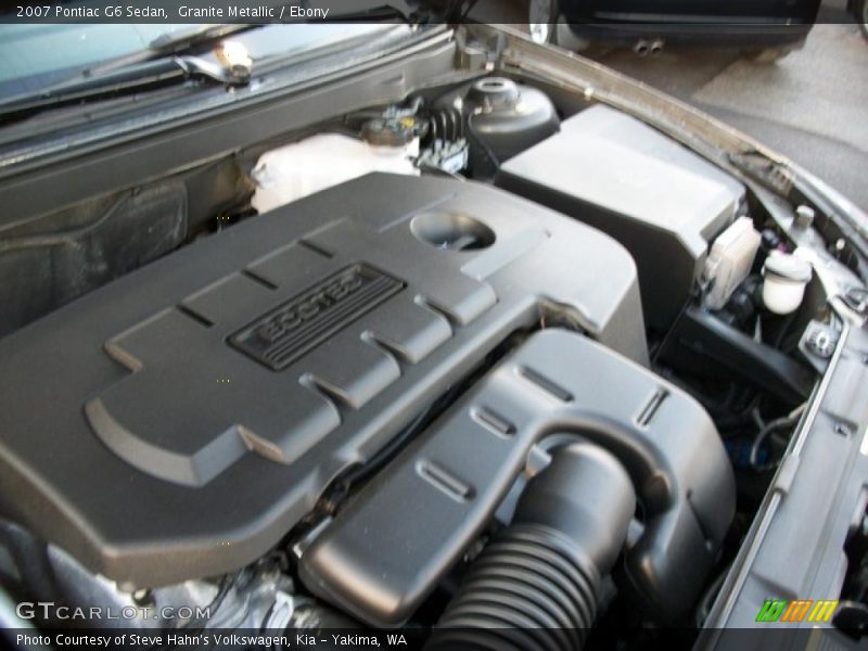 Granite Metallic / Ebony 2007 Pontiac G6 Sedan