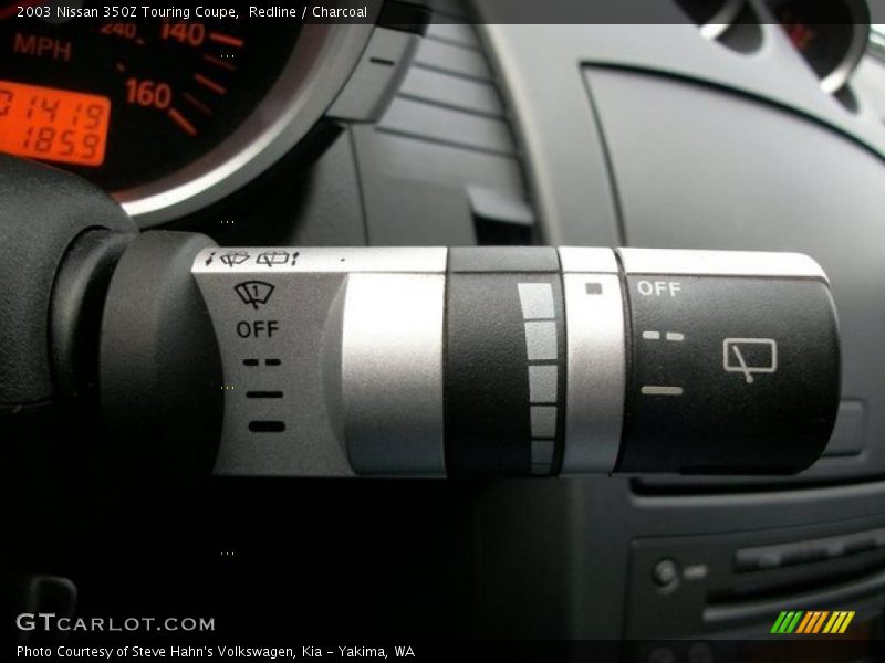 Redline / Charcoal 2003 Nissan 350Z Touring Coupe