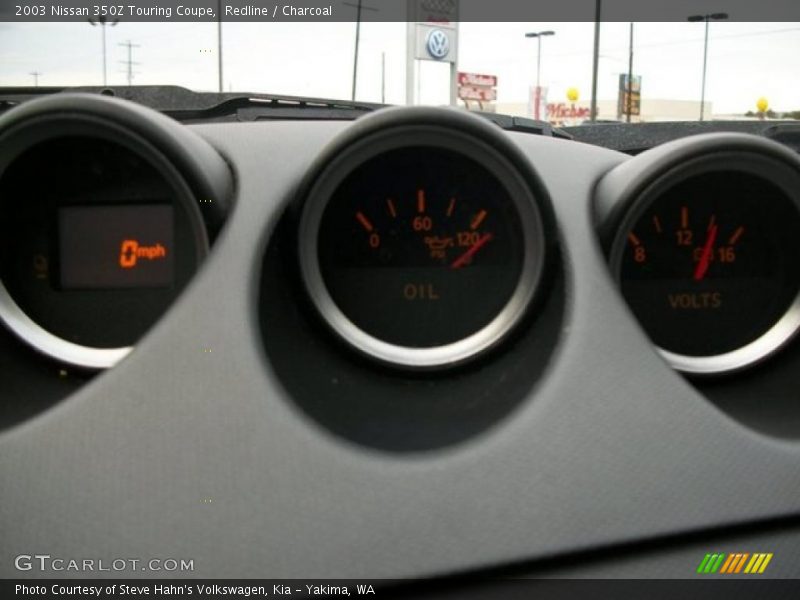 Redline / Charcoal 2003 Nissan 350Z Touring Coupe
