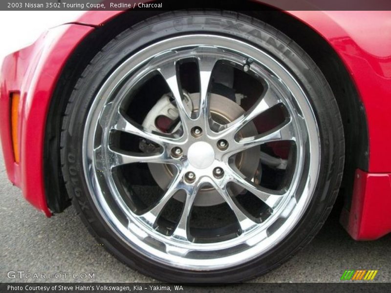 Redline / Charcoal 2003 Nissan 350Z Touring Coupe