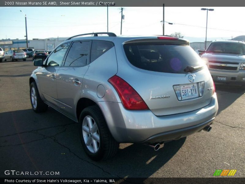 Sheer Silver Metallic / Charcoal 2003 Nissan Murano SE AWD