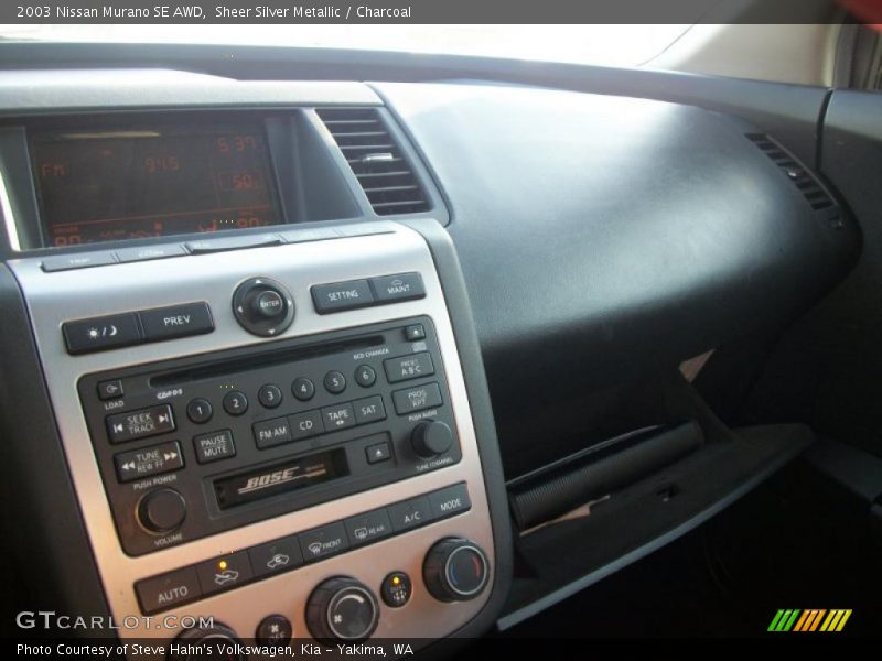 Sheer Silver Metallic / Charcoal 2003 Nissan Murano SE AWD