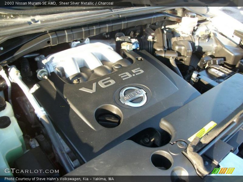 Sheer Silver Metallic / Charcoal 2003 Nissan Murano SE AWD