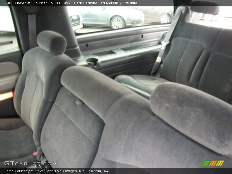 Dark Carmine Red Metallic / Graphite 2000 Chevrolet Suburban 1500 LS 4x4