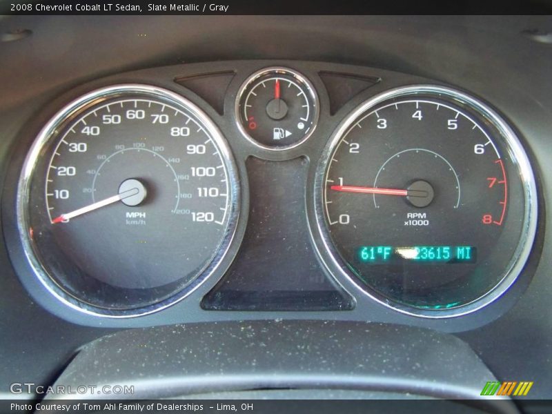 Slate Metallic / Gray 2008 Chevrolet Cobalt LT Sedan