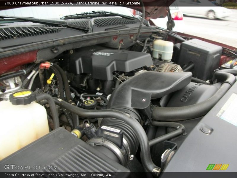  2000 Suburban 1500 LS 4x4 Engine - 5.3 Liter OHV 16-Valve Vortec V8