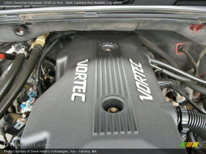  2000 Suburban 1500 LS 4x4 Engine - 5.3 Liter OHV 16-Valve Vortec V8