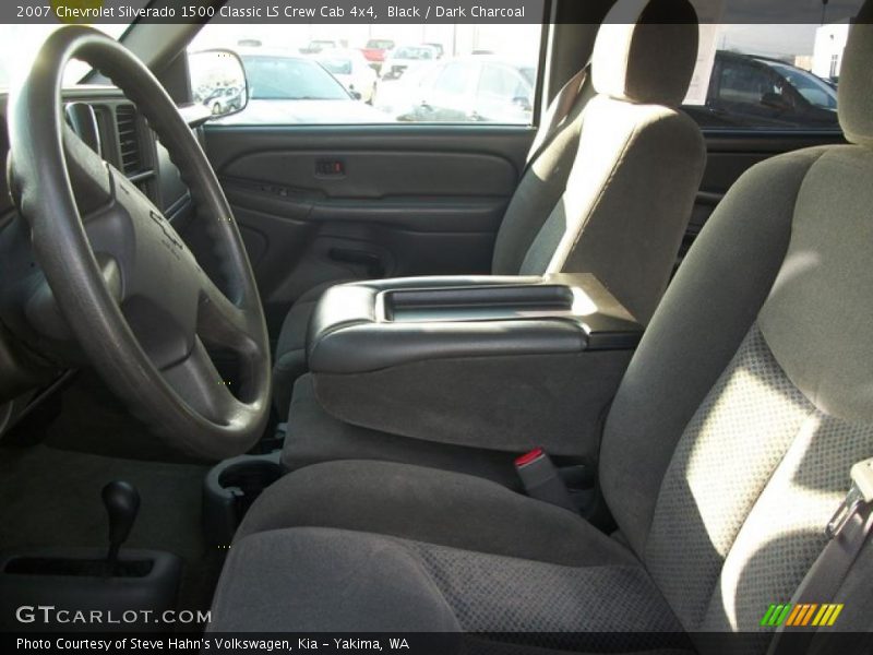 Black / Dark Charcoal 2007 Chevrolet Silverado 1500 Classic LS Crew Cab 4x4