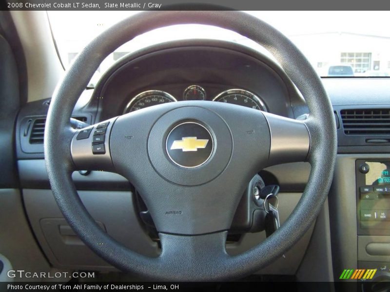 Slate Metallic / Gray 2008 Chevrolet Cobalt LT Sedan