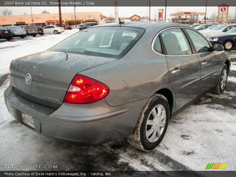 Stone Gray Metallic / Gray 2007 Buick LaCrosse CX