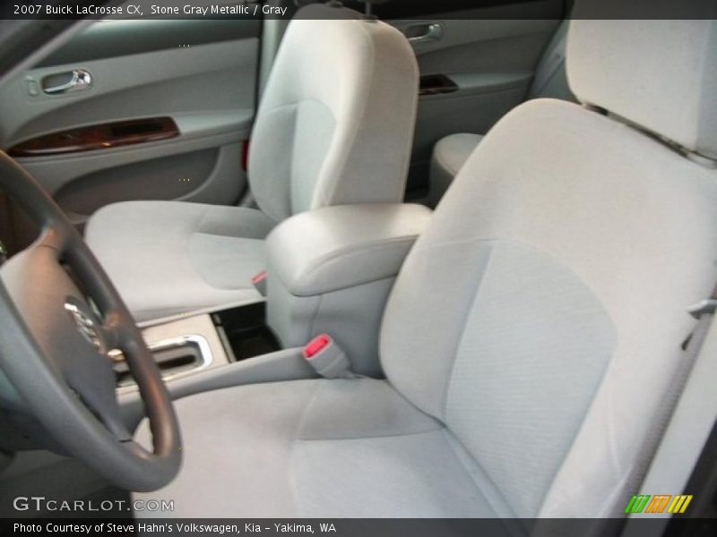 Stone Gray Metallic / Gray 2007 Buick LaCrosse CX