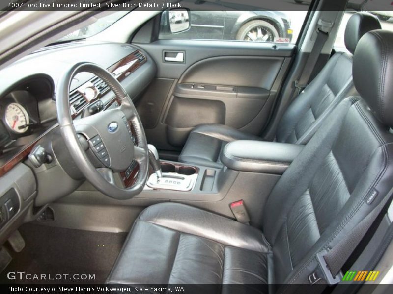  2007 Five Hundred Limited Black Interior