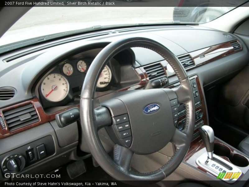 Silver Birch Metallic / Black 2007 Ford Five Hundred Limited