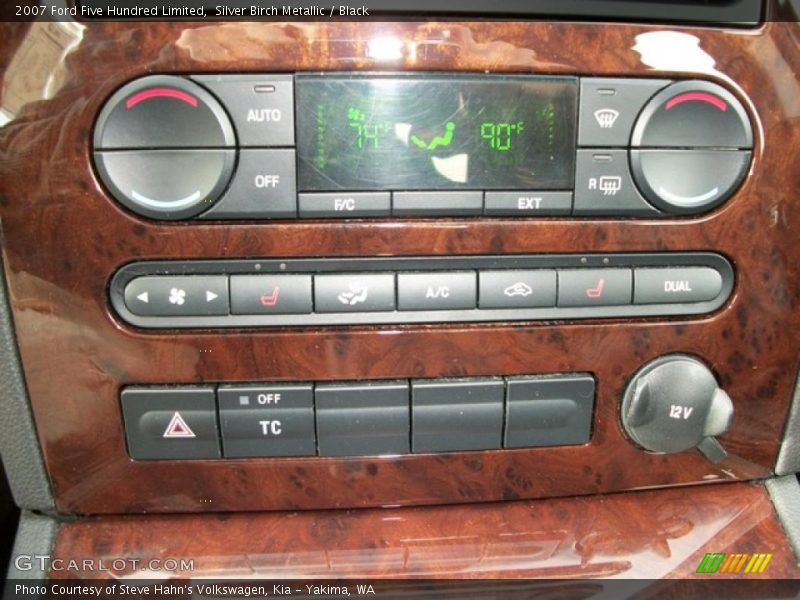 Controls of 2007 Five Hundred Limited