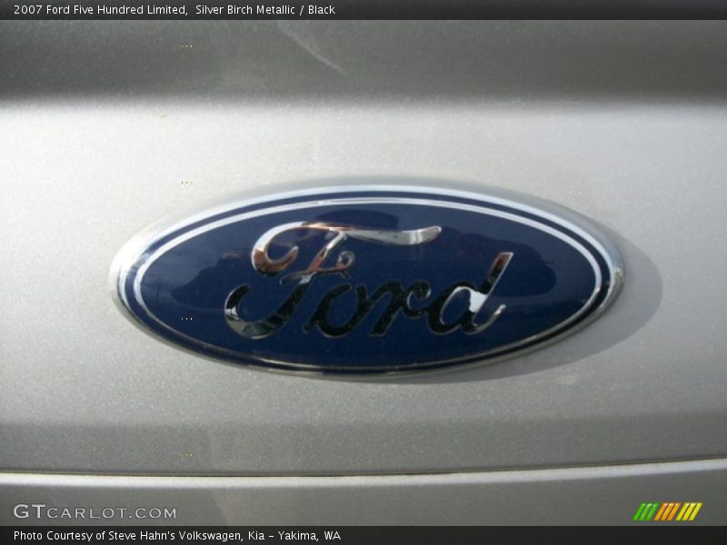 Silver Birch Metallic / Black 2007 Ford Five Hundred Limited