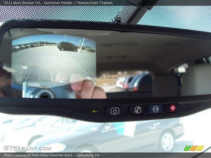 Quicksilver Metallic / Titanium/Dark Titanium 2011 Buick Enclave CXL
