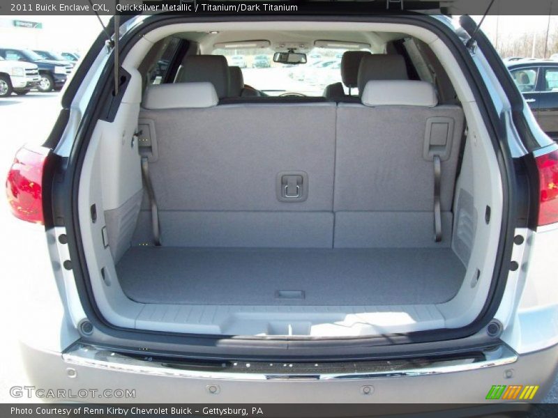 Quicksilver Metallic / Titanium/Dark Titanium 2011 Buick Enclave CXL