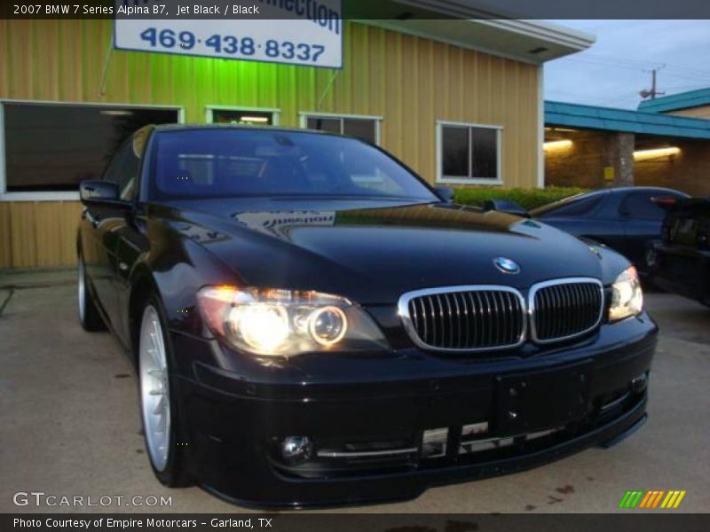 Jet Black / Black 2007 BMW 7 Series Alpina B7