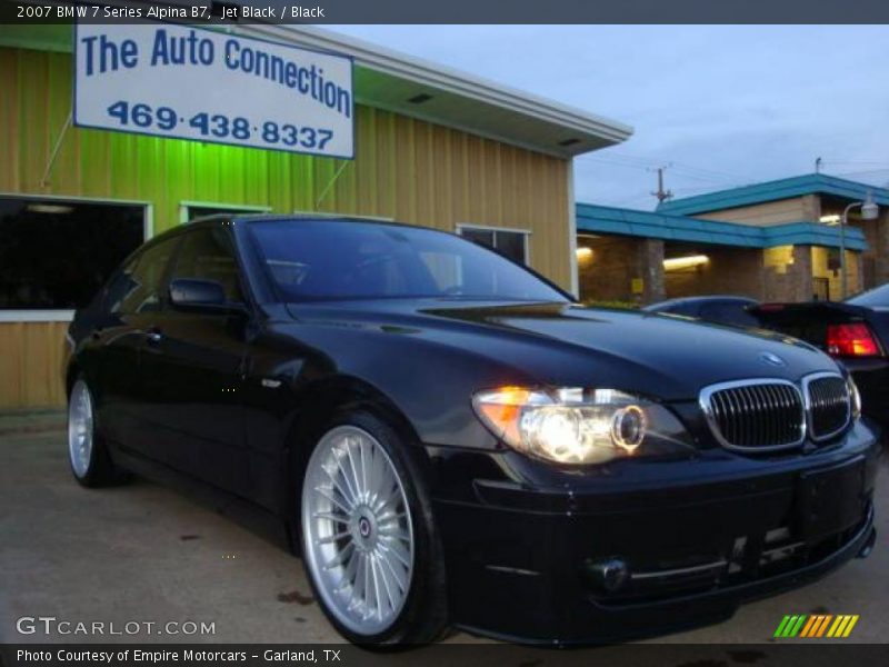 Jet Black / Black 2007 BMW 7 Series Alpina B7
