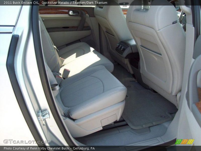 Quicksilver Metallic / Titanium/Dark Titanium 2011 Buick Enclave CXL
