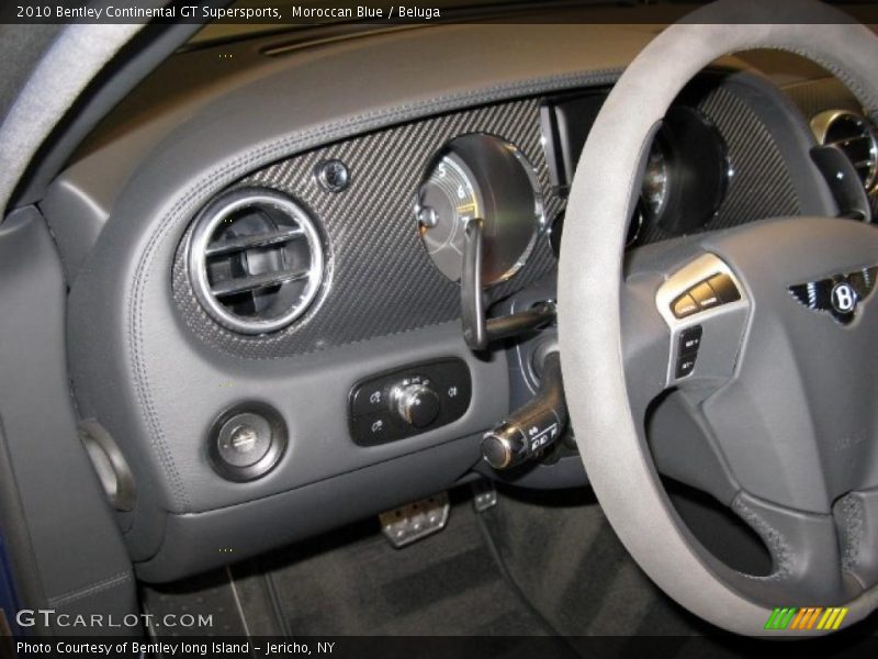 Controls of 2010 Continental GT Supersports