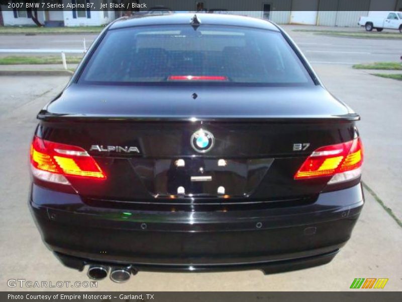 Jet Black / Black 2007 BMW 7 Series Alpina B7