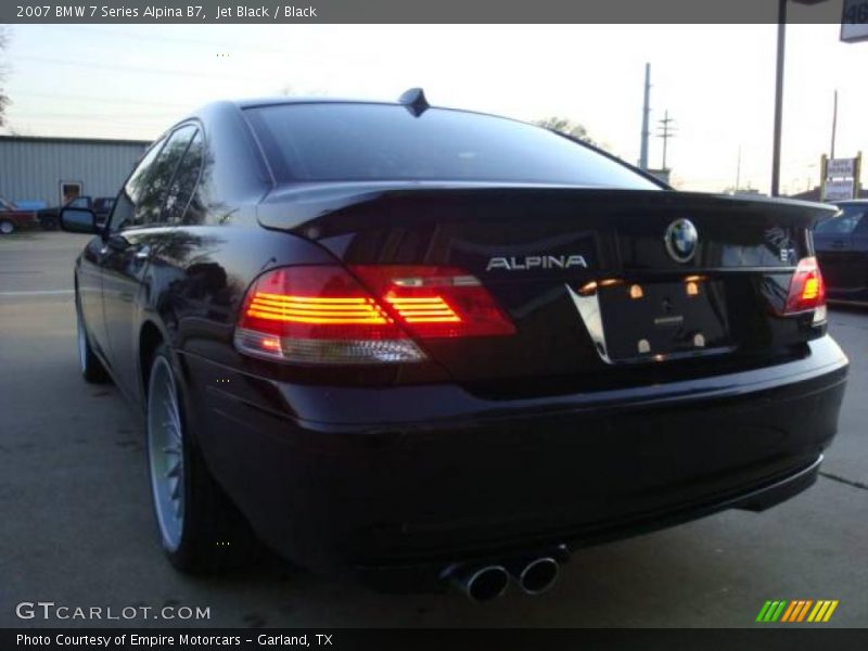 Jet Black / Black 2007 BMW 7 Series Alpina B7
